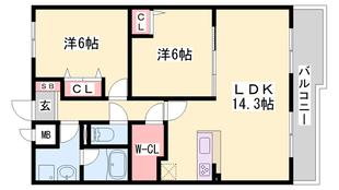 明石駅 バス11分  神戸鉄工団地西下車：停歩2分 3階の物件間取画像